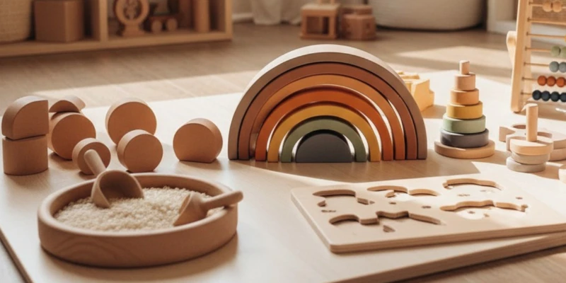 Montessori Childcare Tools - Children learn through discovery and play.